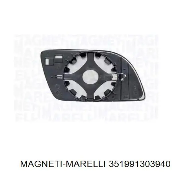 Зеркальный элемент зеркала заднего вида правого 351991303940 Magneti Marelli