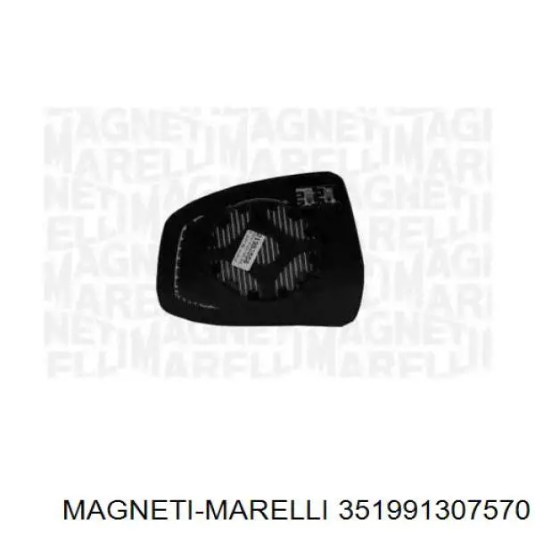 Зеркальный элемент зеркала заднего вида левого 351991307570 Magneti Marelli