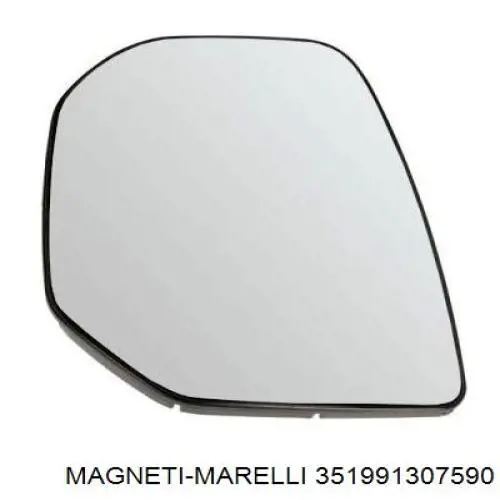 Cristal De Espejo Retrovisor Exterior Izquierdo 351991307590 Magneti Marelli