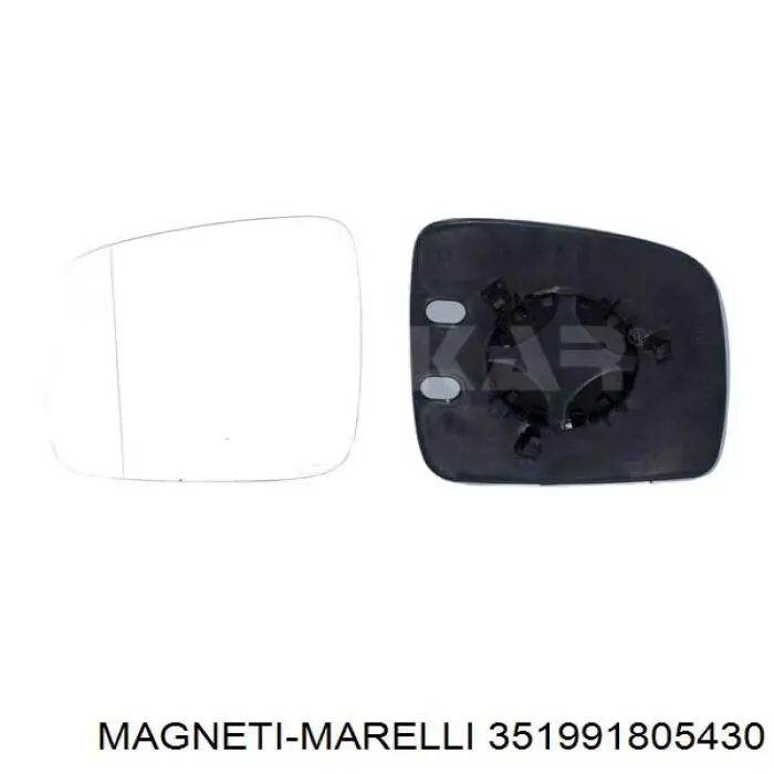 Купить 351991805430 Magneti Marelli Стекло зеркала заднего вида, левого
