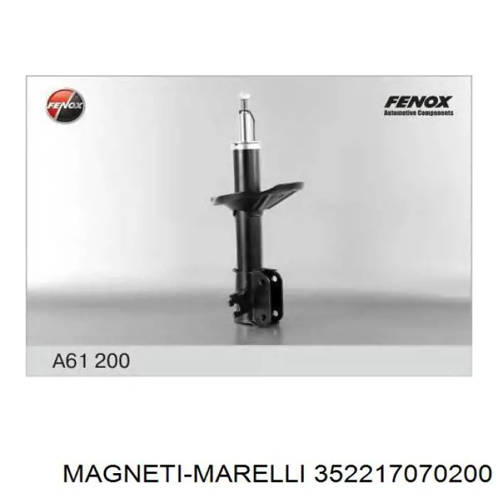 Купить 352217070200 Magneti Marelli Амортизатор подвески передний правый