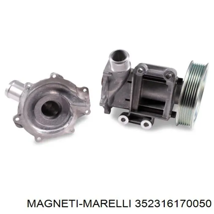 Помпа охлаждения Magneti Marelli 352316170050 цена, от 83.66 USD