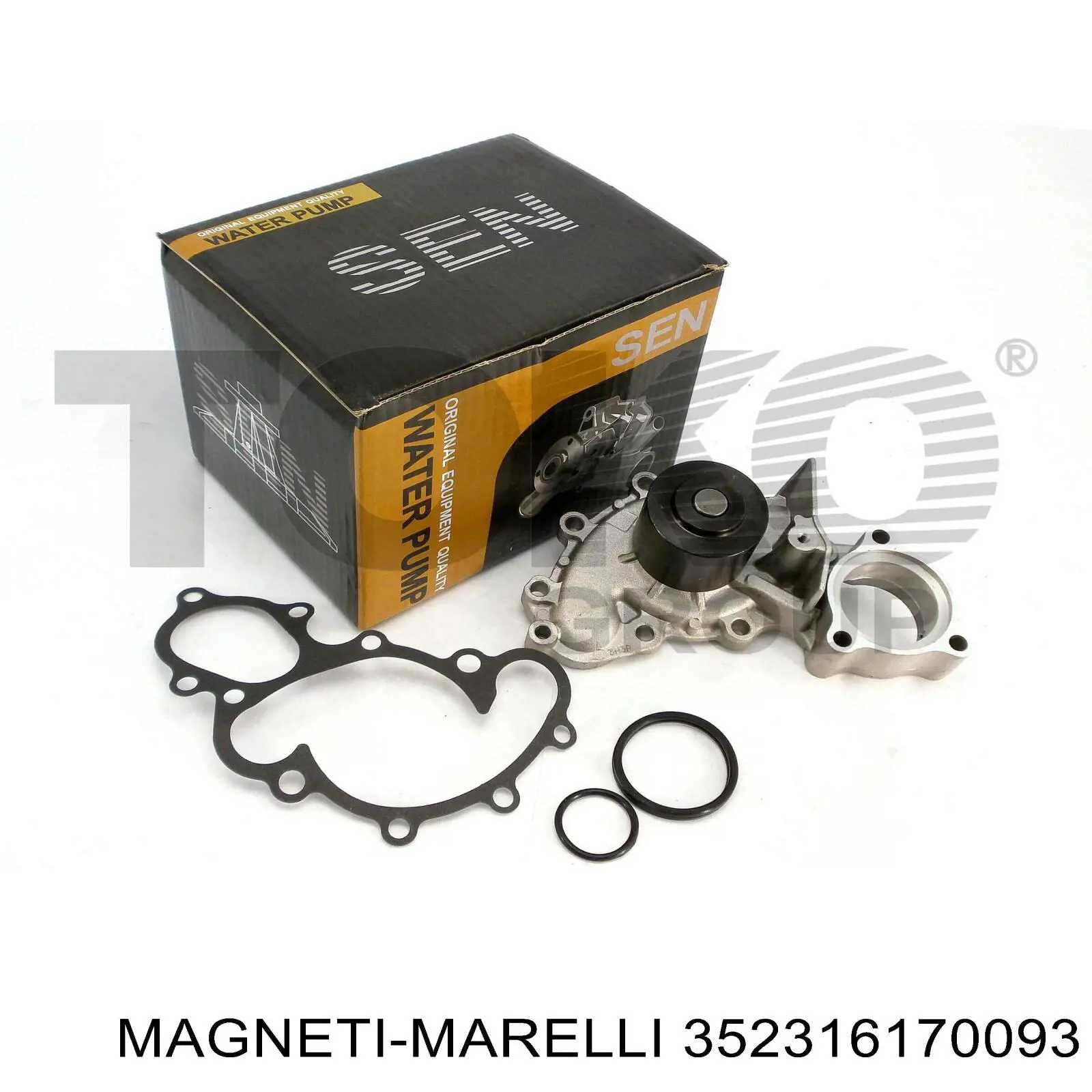 Помпа охлаждения Magneti Marelli 352316170093 цена, от 69.12 USD