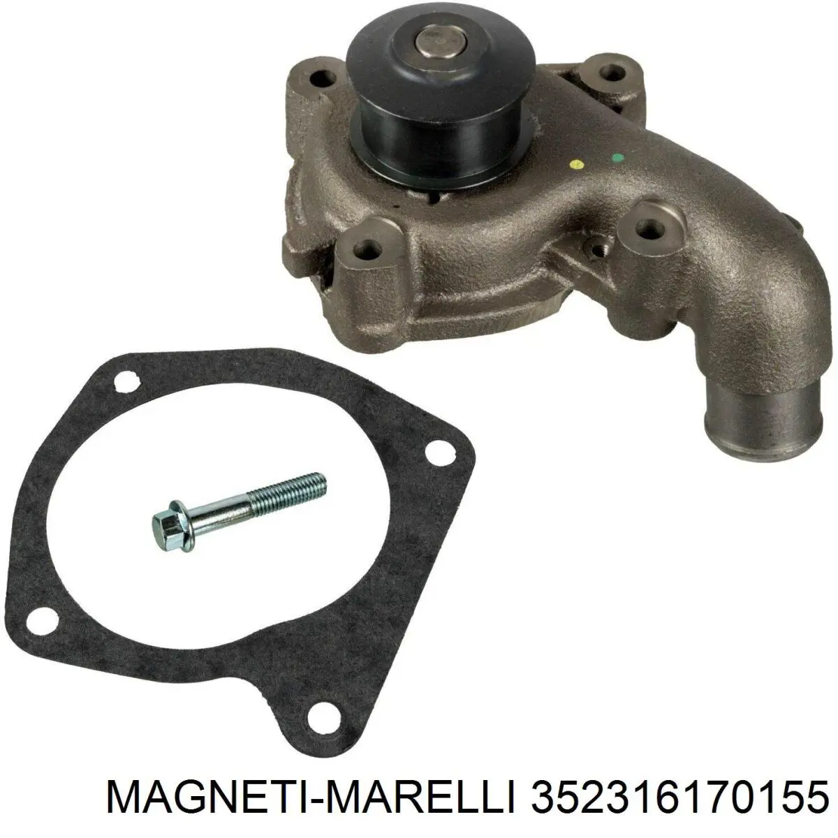 Помпа охлаждения Magneti Marelli 352316170155 цена, от 42.04 USD