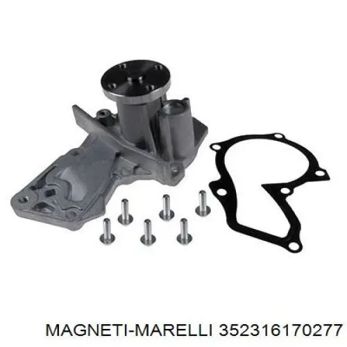 Помпа охлаждения Magneti Marelli 352316170277 цена, от 28.82 USD