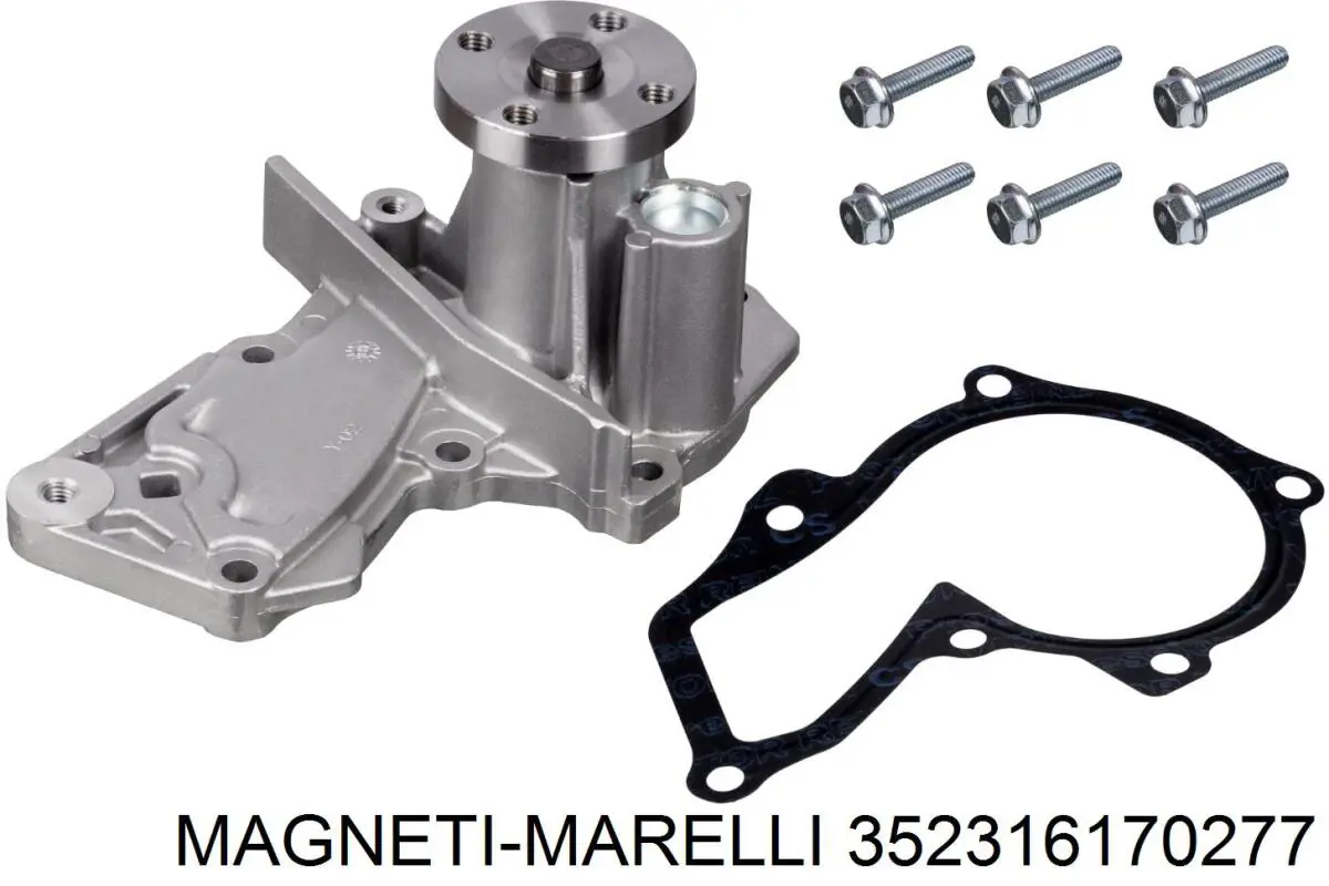 Bomba de agua 352316170277 Magneti Marelli