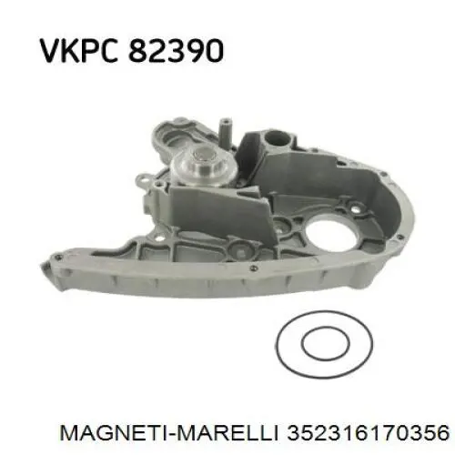 Купить 352316170356 Magneti Marelli Насос охлаждения