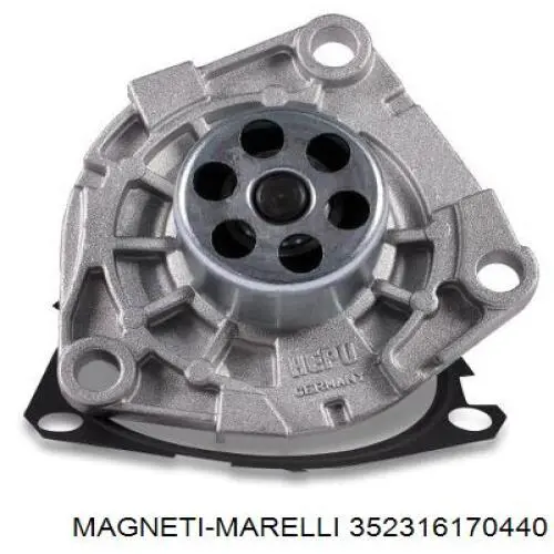 Bomba de agua 352316170440 Magneti Marelli