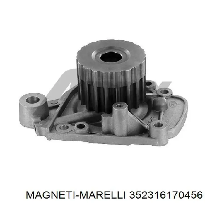 Bomba de agua 352316170456 Magneti Marelli