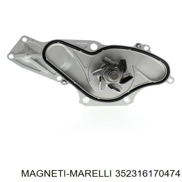 Помпа охлаждения Magneti Marelli 352316170474 цена, от 35.80 USD