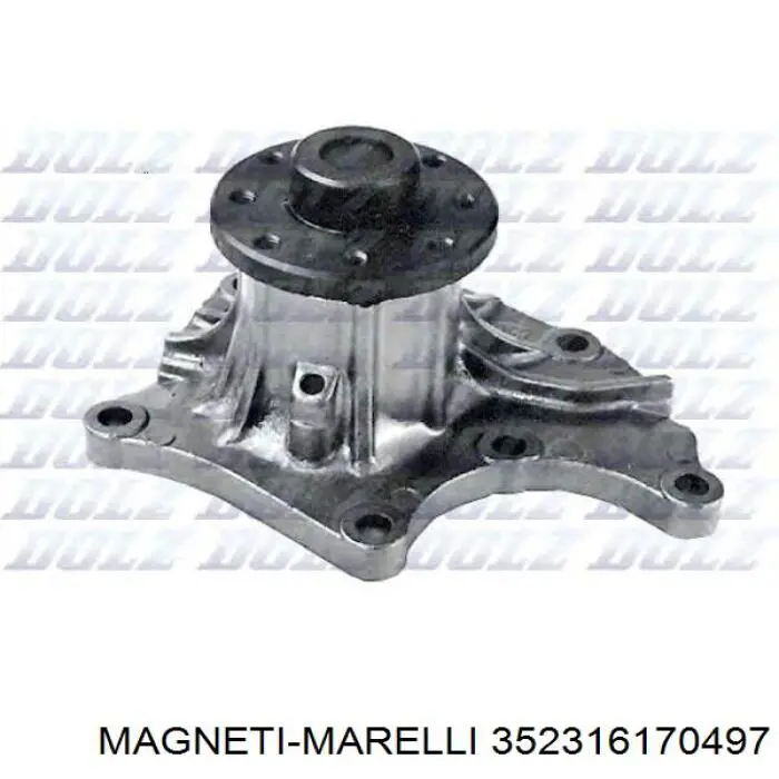 Помпа охлаждения Magneti Marelli 352316170497 цена, от 76.50 USD