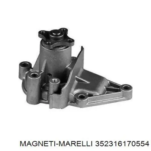 Помпа охлаждения Magneti Marelli 352316170554 цена, от 24.92 USD