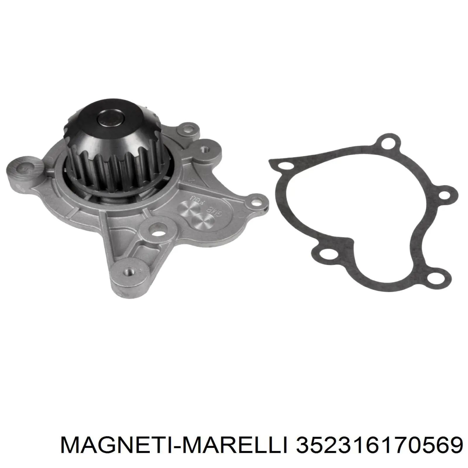 Купить 352316170569 Magneti Marelli Насос охлаждения