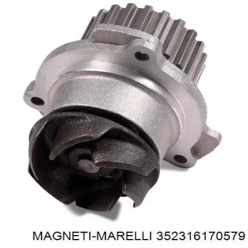 Помпа охлаждения Magneti Marelli 352316170579 цена, от 20.17 USD