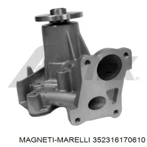 Помпа охлаждения Magneti Marelli 352316170610 цена, от 37.77 USD