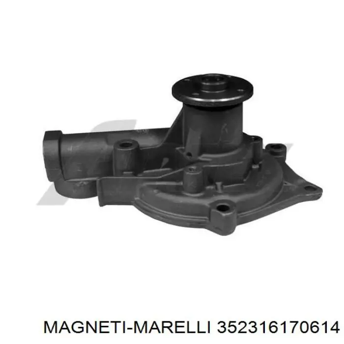 Помпа охлаждения Magneti Marelli 352316170614 цена, от 29.25 USD