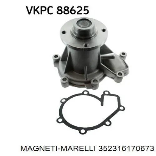 Купить 352316170673 Magneti Marelli Насос охлаждения
