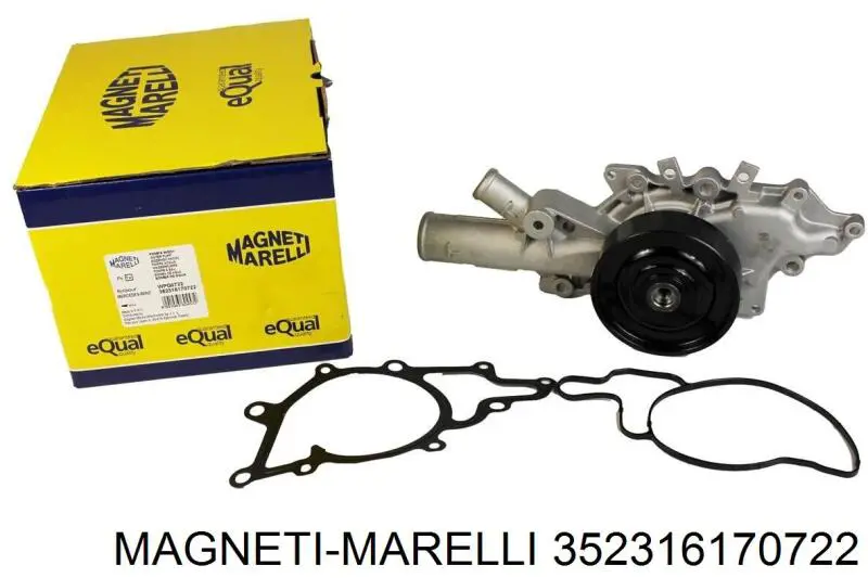 Помпа охлаждения Magneti Marelli 352316170722 цена, от 77.60 USD