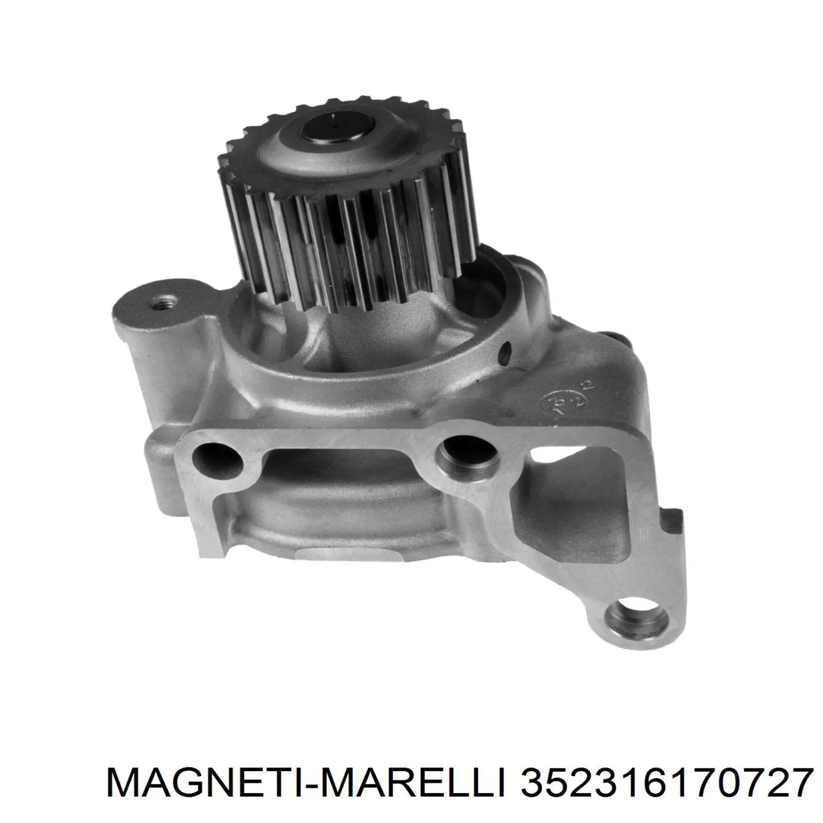 Bomba de agua 352316170727 Magneti Marelli