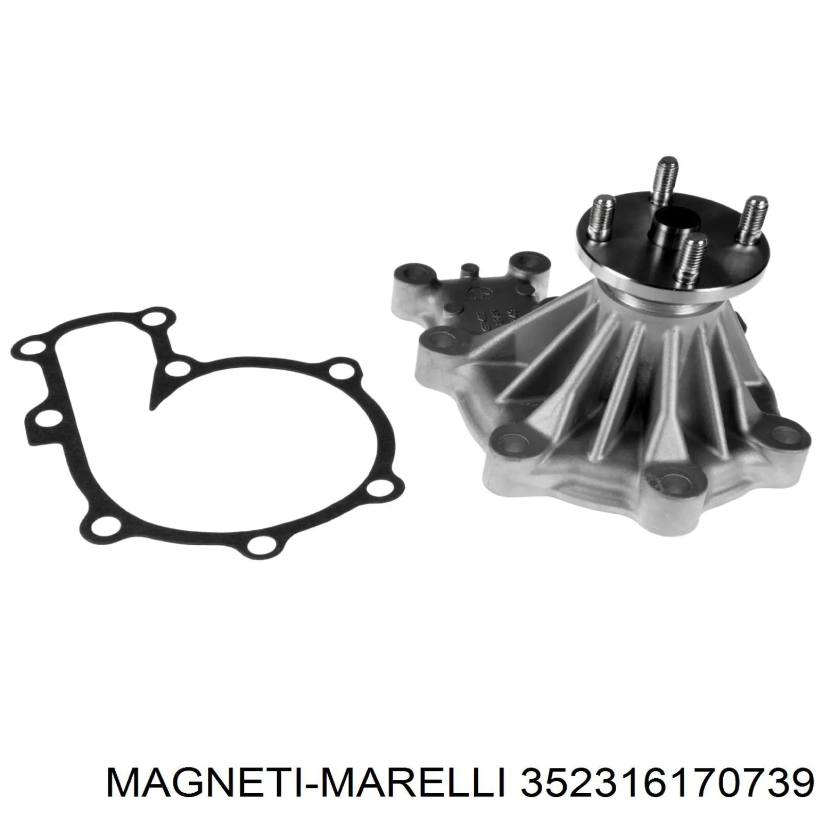 Bomba de agua 352316170739 Magneti Marelli