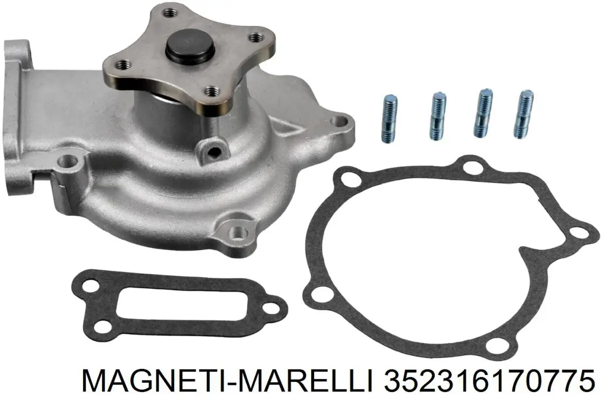 Помпа охлаждения Magneti Marelli 352316170775 цена, от 25.08 USD
