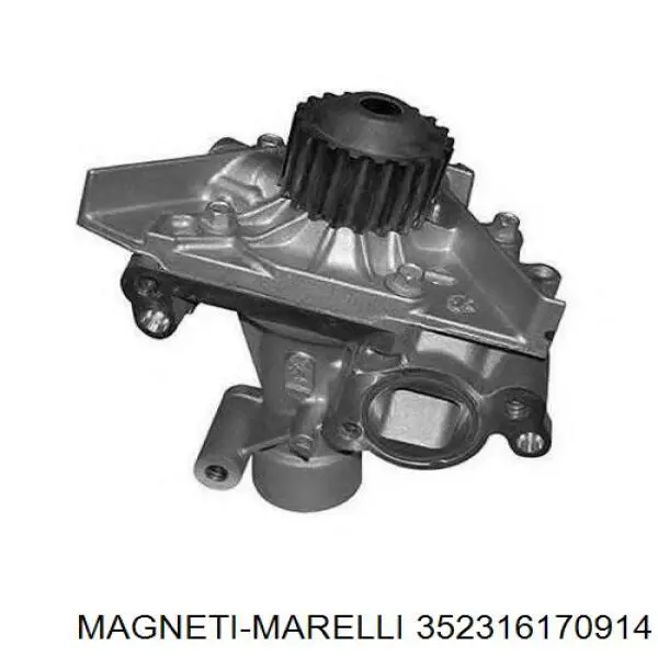 Помпа охлаждения Magneti Marelli 352316170914 цена, от 30.33 USD