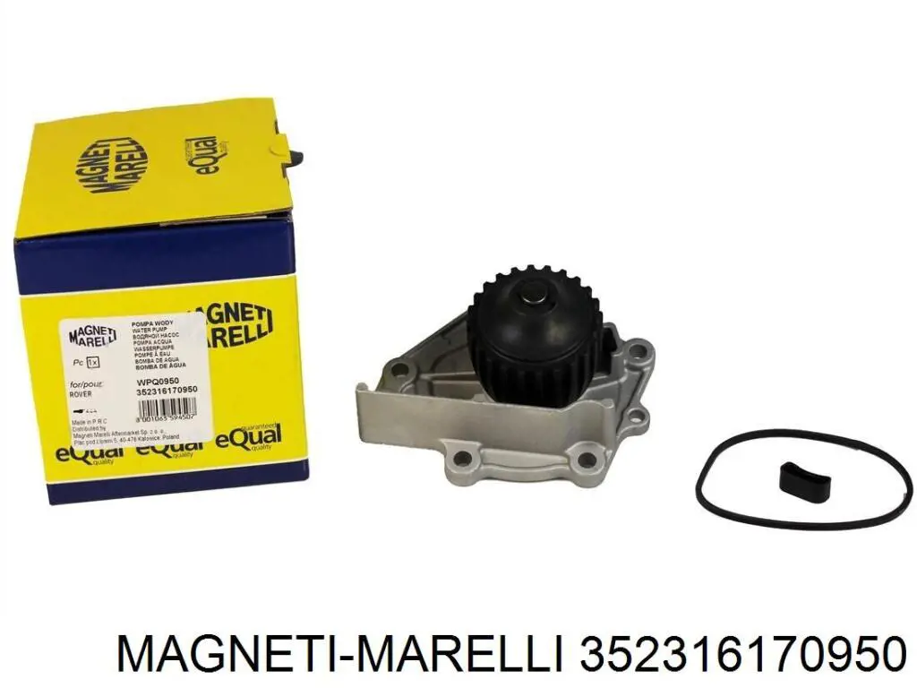 Bomba de agua 352316170950 Magneti Marelli