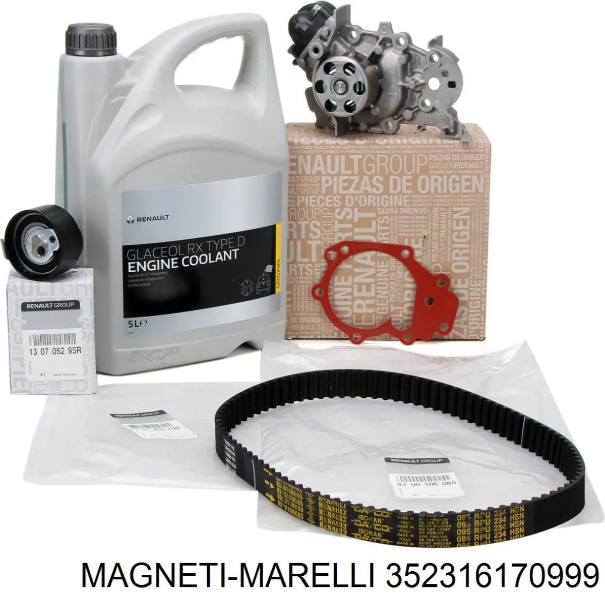 Купить 352316170999 Magneti Marelli Насос охлаждения