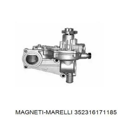 352316171185 Magneti Marelli помпа водяная (насос охлаждения, в сборе с корпусом)