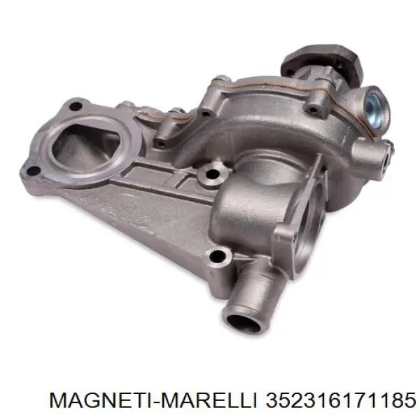 Купить 352316171185 Magneti Marelli Помпа водяная (насос) охлаждения, в сборе с корпусом
