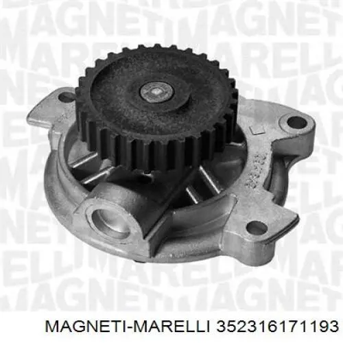 Bomba de agua 352316171193 Magneti Marelli