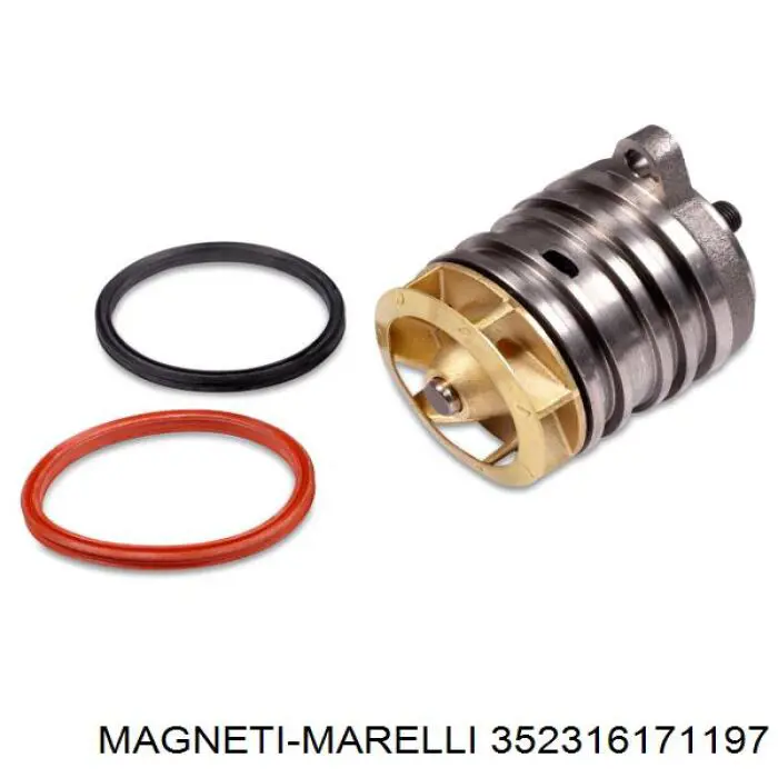 Помпа охлаждения Magneti Marelli 352316171197 цена, от 51.72 USD