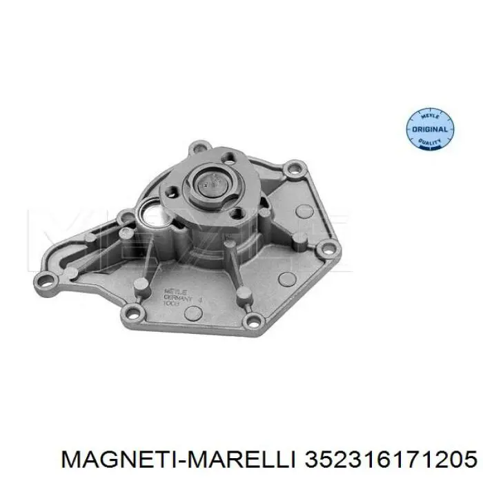 Помпа охлаждения Magneti Marelli 352316171205 цена, от 28.99 USD