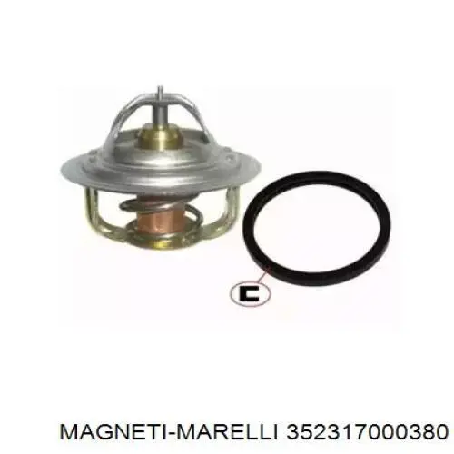 352317000380 Magneti Marelli термостат