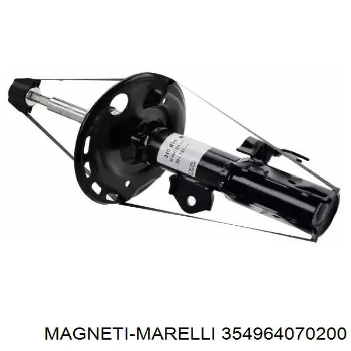 Амортизатор передний левый 354964070200 Magneti Marelli