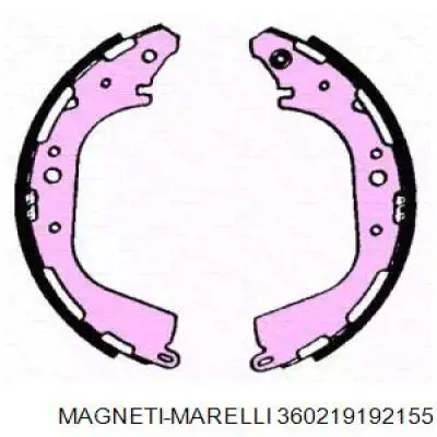 Колодки тормозные задние барабанные Magneti Marelli 360219192155