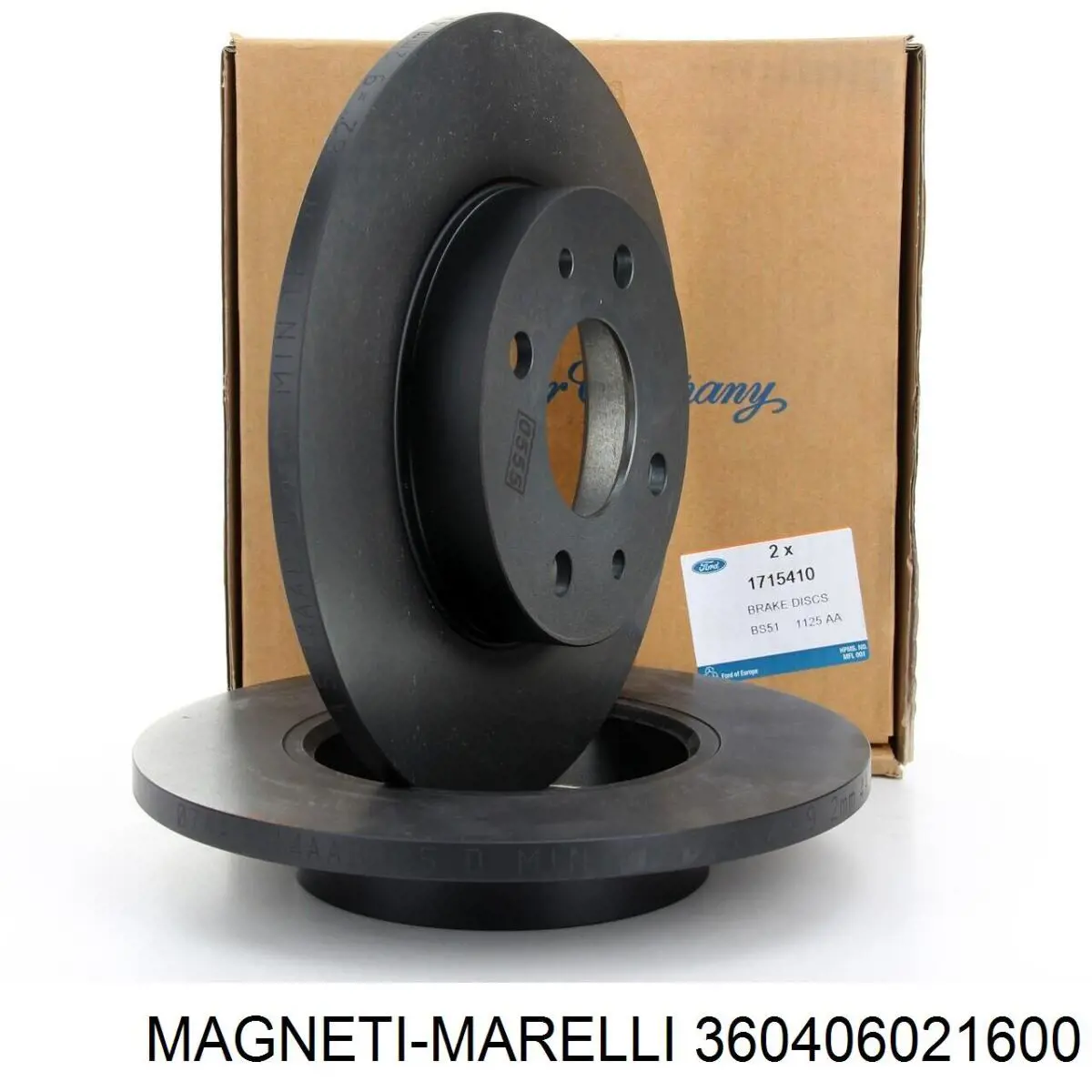 Купить 360406021600 Magneti Marelli Диск тормозной задний