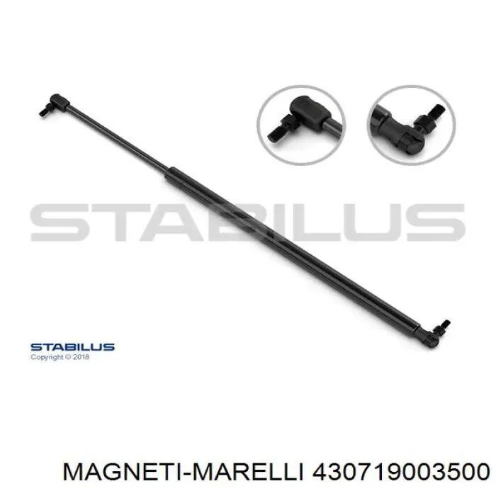 430719003500 Magneti Marelli амортизатор багажника