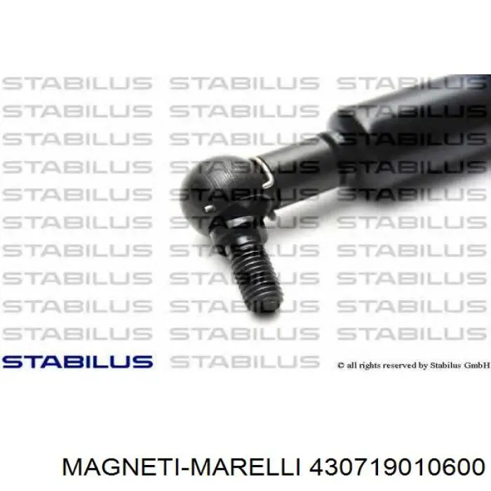 430719010600 Magneti Marelli Амортизатор крышки багажника