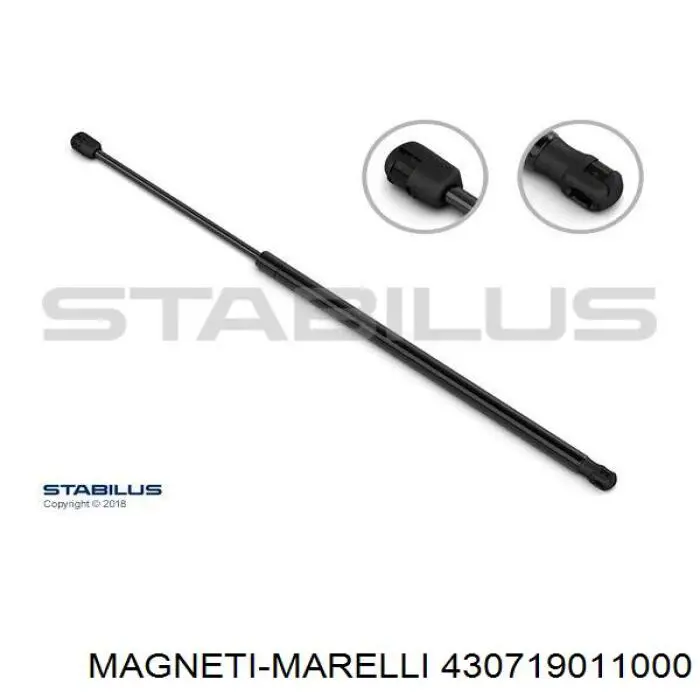 430719011000 Magneti Marelli Амортизатор крышки багажника
