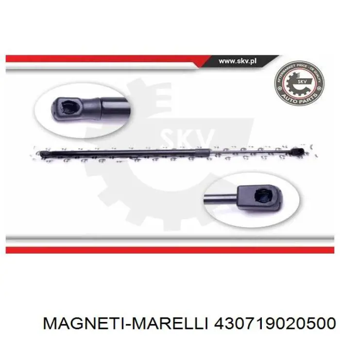 430719020500 Magneti Marelli амортизатор багажника