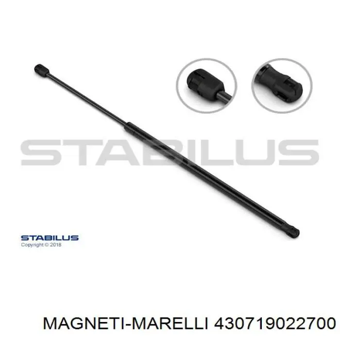 Амортизатор багажника 430719022700 Magneti Marelli