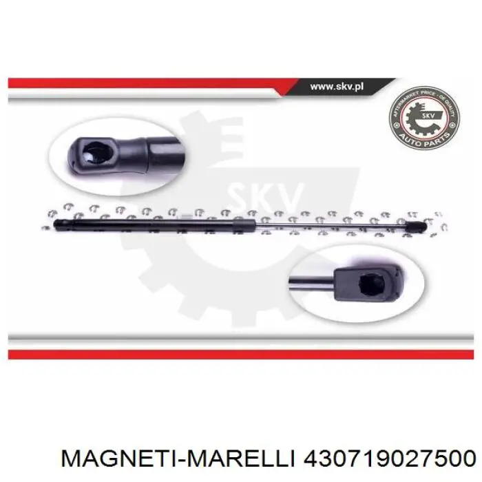 Амортизатор капота газовый Magneti Marelli 430719027500 цена, от 8.00 USD