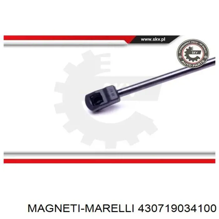 Амортизатор капота газовый Magneti Marelli 430719034100 цена, от 11.90 USD