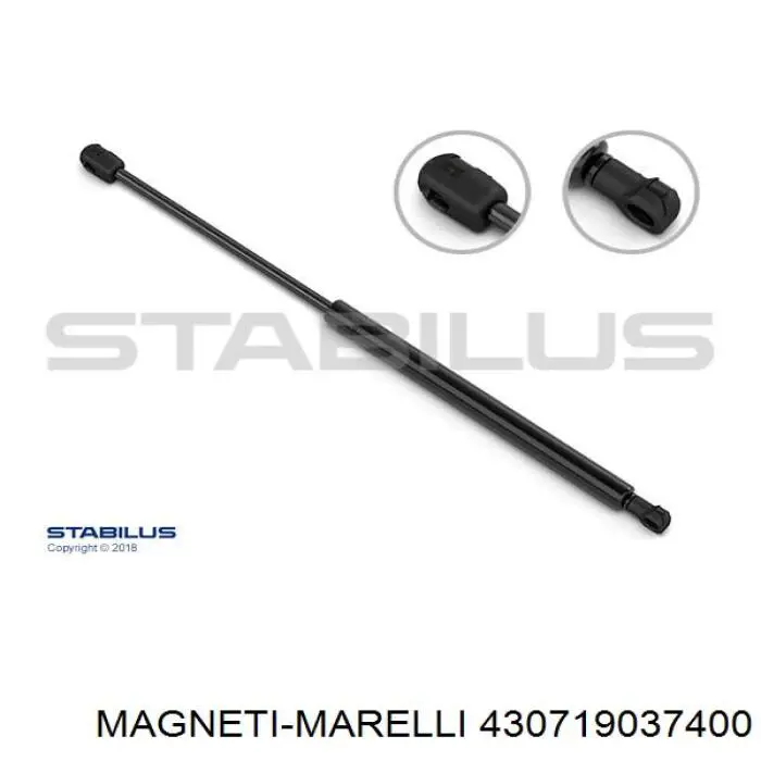 430719037400 Magneti Marelli амортизатор багажника