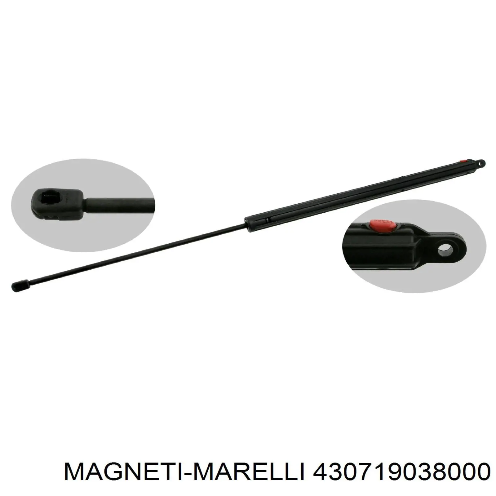 Опора капота левая Magneti Marelli 430719038000 цена, от 12.03 USD