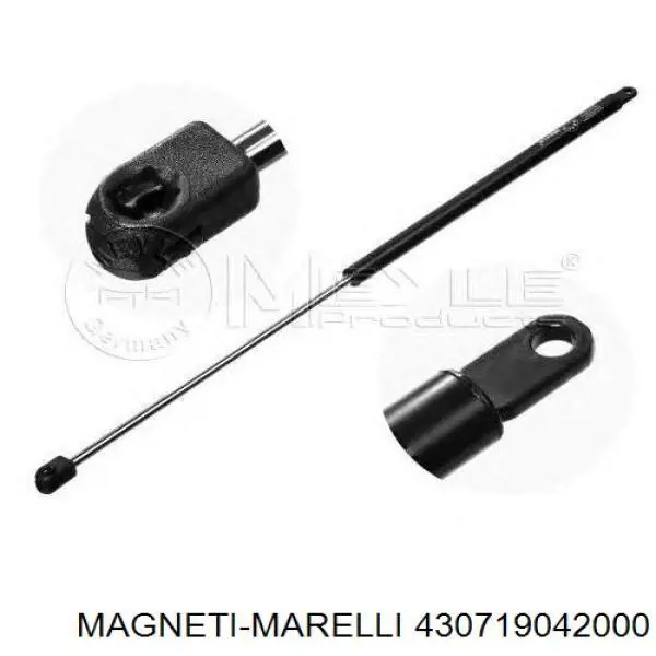 Amortiguador de maletero 430719042000 Magneti Marelli