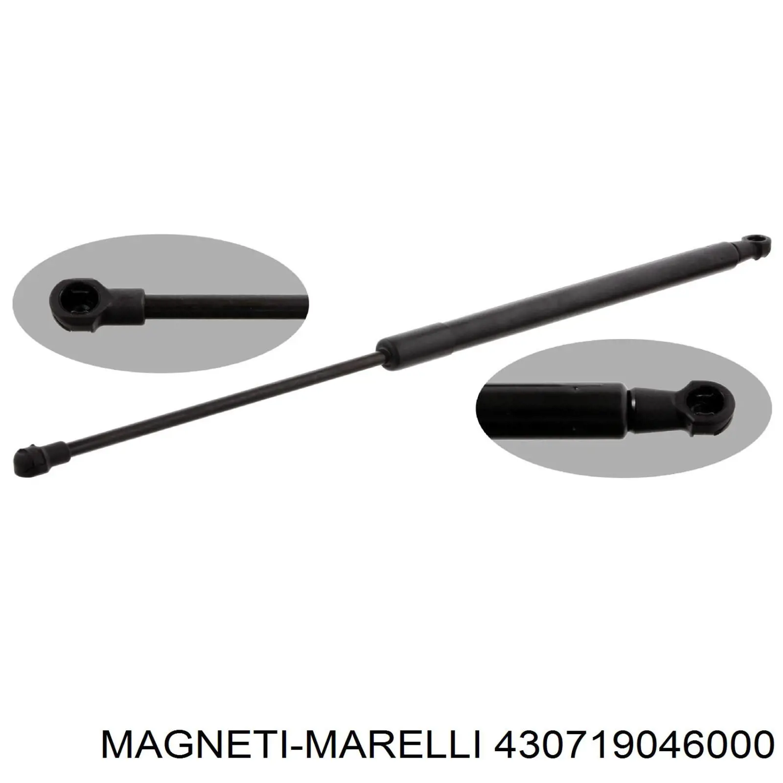 Amortiguador de maletero 430719046000 Magneti Marelli