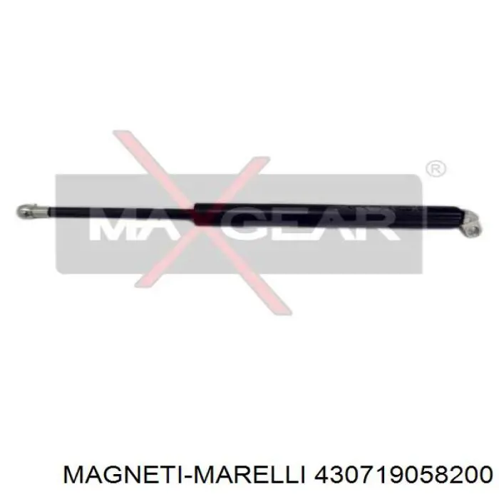 Amortiguador de maletero 430719058200 Magneti Marelli