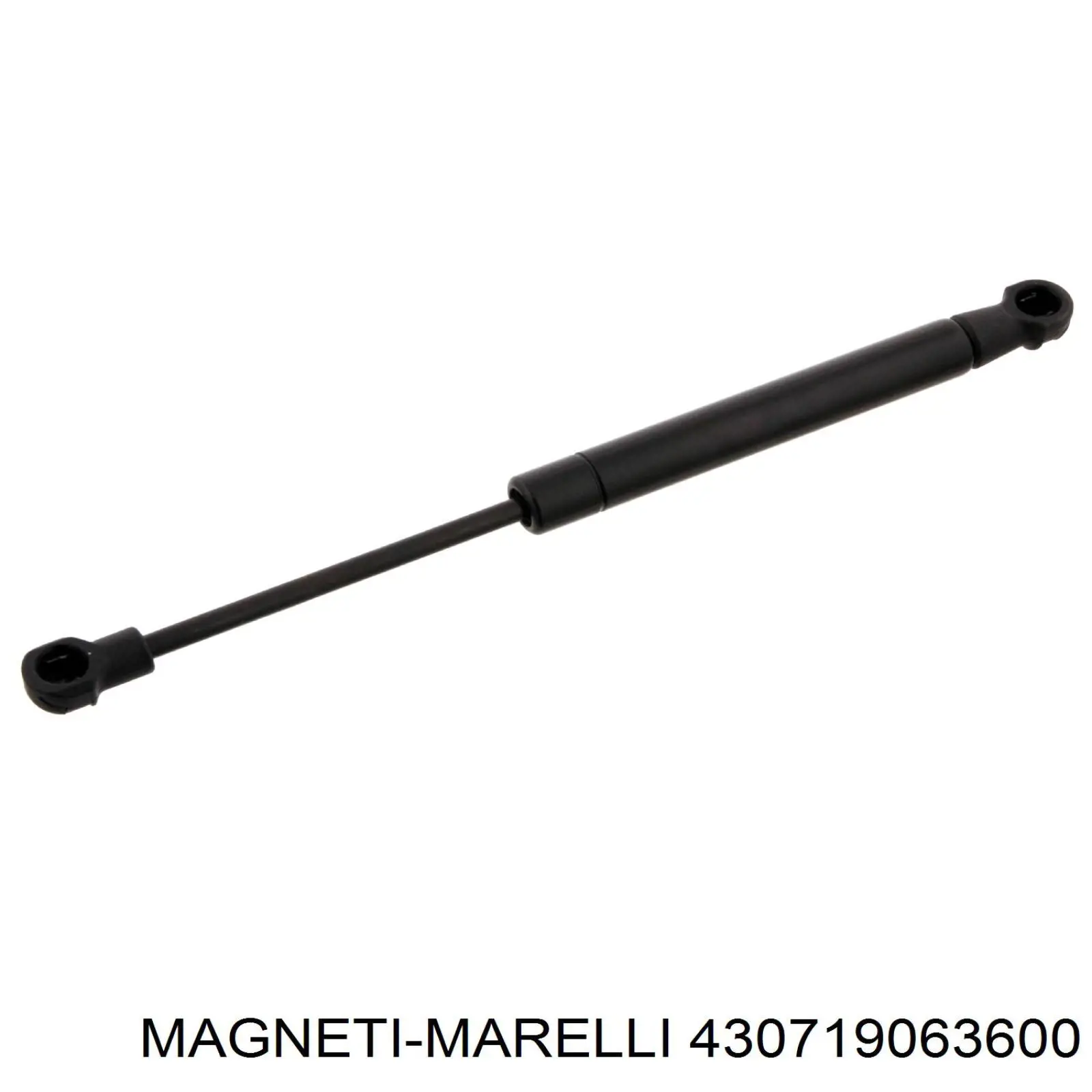 Muelle neumático, capó de motor 430719063600 Magneti Marelli